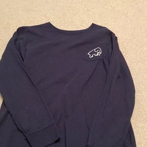 blue ivory ella long sleeve tee